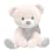 First and Main Ivory Tumbles Bear Plush Stuffed Animal